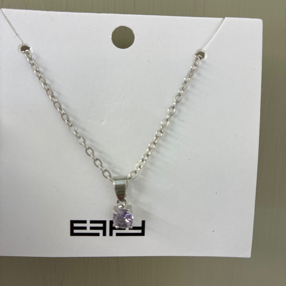Effy purple topaz necklace.